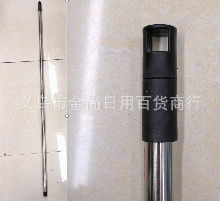 扫把杆子旋转不旋转手柄不锈钢直杆配意大利螺旋纹1.2米或1.3详情4
