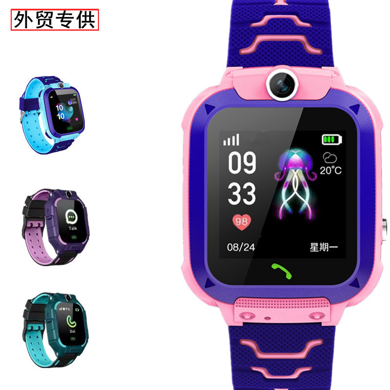 Q12/Q19跨境儿童智能电话手表移动学生天才防水拍照微聊视频通话详情图1