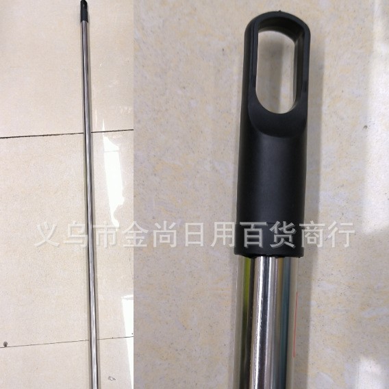 扫把杆子旋转不旋转手柄不锈钢直杆配意大利螺旋纹1.2米或1.3详情图2