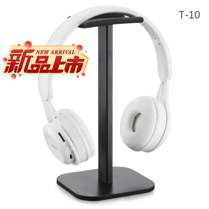 新款头戴式耳机支架 带灯桌面电脑金属展示架 挂耳式可拆卸挂架